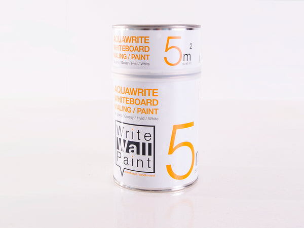 AquaWrite Whiteboard paint - white